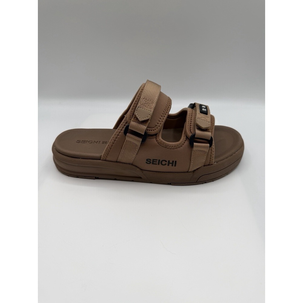 Seichi Sandni Sandoru Sandals,Mocha Slide, Neoprene Rubber,Men's Size 11, NIB